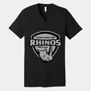 Bella Canvas Unisex Jersey Short Sleeve V Neck Tee Thumbnail