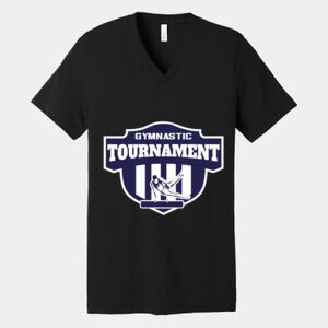 Bella Canvas Unisex Jersey Short Sleeve V Neck Tee Thumbnail