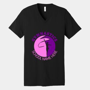 Bella Canvas Unisex Jersey Short Sleeve V Neck Tee Thumbnail