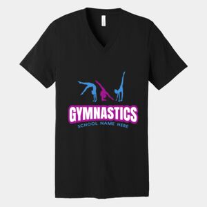 Bella Canvas Unisex Jersey Short Sleeve V Neck Tee Thumbnail