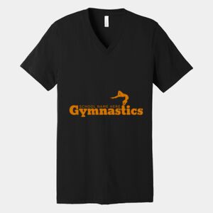 Bella Canvas Unisex Jersey Short Sleeve V Neck Tee Thumbnail