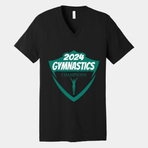 Bella Canvas Unisex Jersey Short Sleeve V Neck Tee Thumbnail