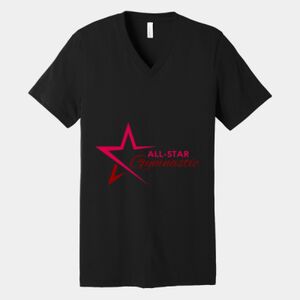 Bella Canvas Unisex Jersey Short Sleeve V Neck Tee Thumbnail