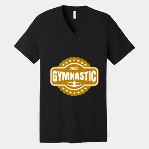 Bella Canvas Unisex Jersey Short Sleeve V Neck Tee Thumbnail