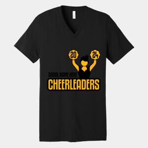 Bella Canvas Unisex Jersey Short Sleeve V Neck Tee Thumbnail