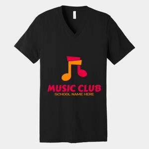 Bella Canvas Unisex Jersey Short Sleeve V Neck Tee Thumbnail