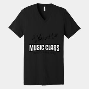 Bella Canvas Unisex Jersey Short Sleeve V Neck Tee Thumbnail