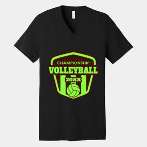 Bella Canvas Unisex Jersey Short Sleeve V Neck Tee Thumbnail