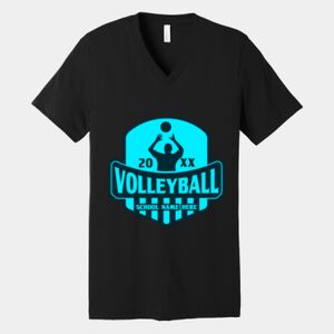 Bella Canvas Unisex Jersey Short Sleeve V Neck Tee Thumbnail