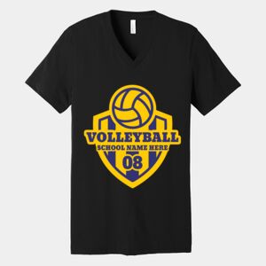 Bella Canvas Unisex Jersey Short Sleeve V Neck Tee Thumbnail