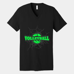 Bella Canvas Unisex Jersey Short Sleeve V Neck Tee Thumbnail