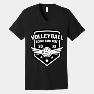 Bella Canvas Unisex Jersey Short Sleeve V Neck Tee Thumbnail