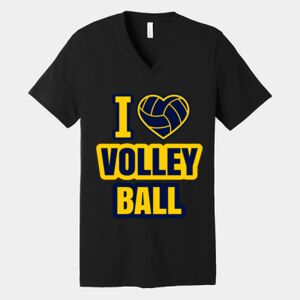 Bella Canvas Unisex Jersey Short Sleeve V Neck Tee Thumbnail