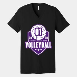 Bella Canvas Unisex Jersey Short Sleeve V Neck Tee Thumbnail