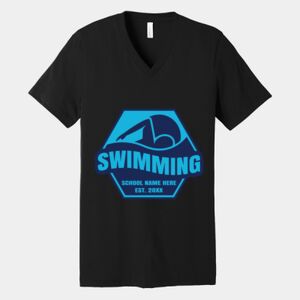 Bella Canvas Unisex Jersey Short Sleeve V Neck Tee Thumbnail