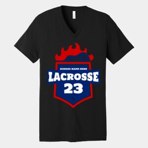 Bella Canvas Unisex Jersey Short Sleeve V Neck Tee Thumbnail