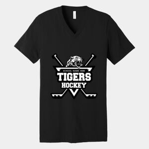 Bella Canvas Unisex Jersey Short Sleeve V Neck Tee Thumbnail