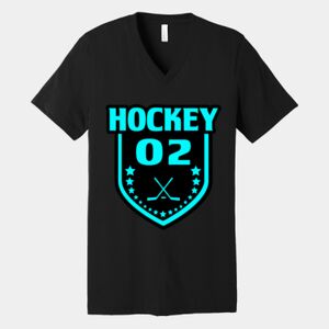 Bella Canvas Unisex Jersey Short Sleeve V Neck Tee Thumbnail