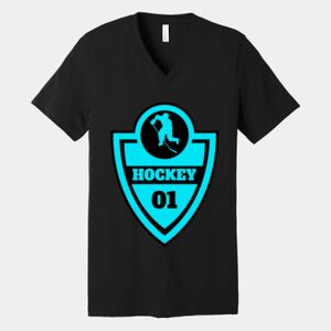 Bella Canvas Unisex Jersey Short Sleeve V Neck Tee Thumbnail