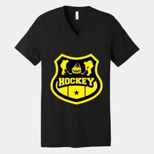 Bella Canvas Unisex Jersey Short Sleeve V Neck Tee Thumbnail