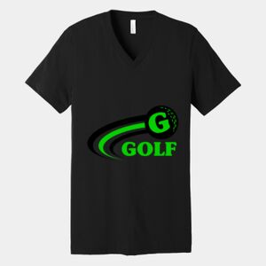 Bella Canvas Unisex Jersey Short Sleeve V Neck Tee Thumbnail