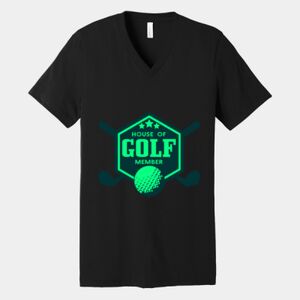 Bella Canvas Unisex Jersey Short Sleeve V Neck Tee Thumbnail