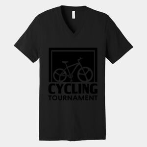 Bella Canvas Unisex Jersey Short Sleeve V Neck Tee Thumbnail