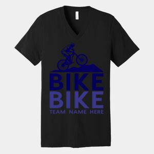 Bella Canvas Unisex Jersey Short Sleeve V Neck Tee Thumbnail