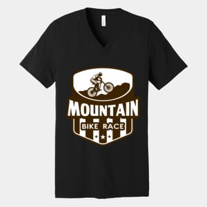 Bella Canvas Unisex Jersey Short Sleeve V Neck Tee Thumbnail