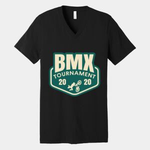 Bella Canvas Unisex Jersey Short Sleeve V Neck Tee Thumbnail