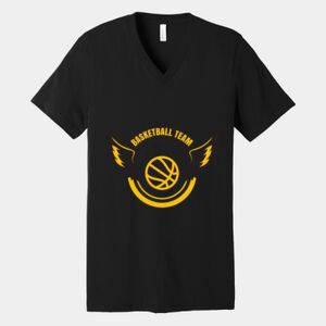 Bella Canvas Unisex Jersey Short Sleeve V Neck Tee Thumbnail