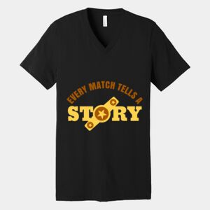 Bella Canvas Unisex Jersey Short Sleeve V Neck Tee Thumbnail