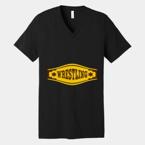 Bella Canvas Unisex Jersey Short Sleeve V Neck Tee Thumbnail