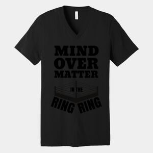 Bella Canvas Unisex Jersey Short Sleeve V Neck Tee Thumbnail