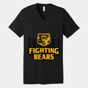 Bella Canvas Unisex Jersey Short Sleeve V Neck Tee Thumbnail