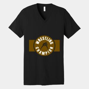 Bella Canvas Unisex Jersey Short Sleeve V Neck Tee Thumbnail