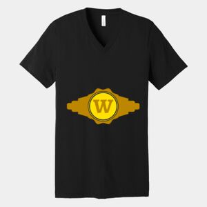 Bella Canvas Unisex Jersey Short Sleeve V Neck Tee Thumbnail