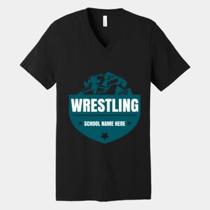 Bella Canvas Unisex Jersey Short Sleeve V Neck Tee Thumbnail