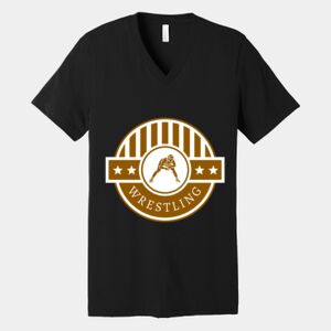 Bella Canvas Unisex Jersey Short Sleeve V Neck Tee Thumbnail