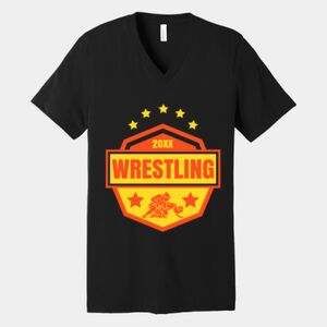 Bella Canvas Unisex Jersey Short Sleeve V Neck Tee Thumbnail