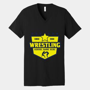 Bella Canvas Unisex Jersey Short Sleeve V Neck Tee Thumbnail