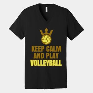 Bella Canvas Unisex Jersey Short Sleeve V Neck Tee Thumbnail