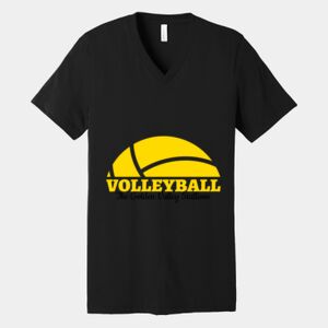 Bella Canvas Unisex Jersey Short Sleeve V Neck Tee Thumbnail