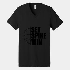 Bella Canvas Unisex Jersey Short Sleeve V Neck Tee Thumbnail