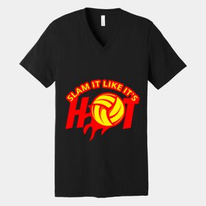 Bella Canvas Unisex Jersey Short Sleeve V Neck Tee Thumbnail