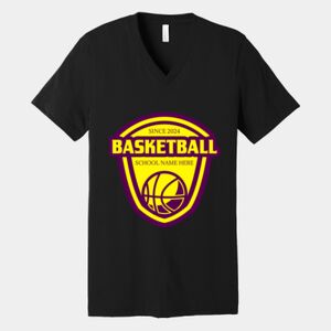 Bella Canvas Unisex Jersey Short Sleeve V Neck Tee Thumbnail