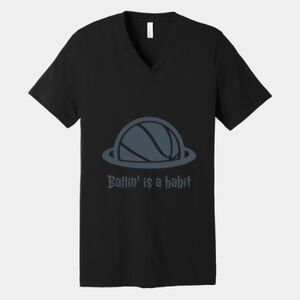 Bella Canvas Unisex Jersey Short Sleeve V Neck Tee Thumbnail