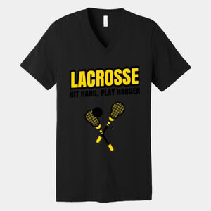 Bella Canvas Unisex Jersey Short Sleeve V Neck Tee Thumbnail