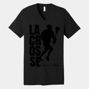 Bella Canvas Unisex Jersey Short Sleeve V Neck Tee Thumbnail