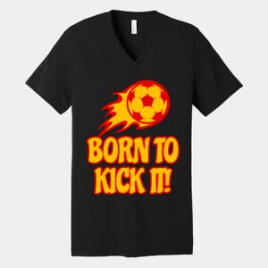 Bella Canvas Unisex Jersey Short Sleeve V Neck Tee Thumbnail